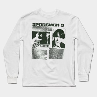 vintage spacemen 3 // fan art Long Sleeve T-Shirt